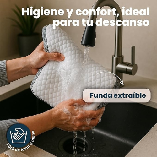 Almohada Cervical de espuma viscoelástica
